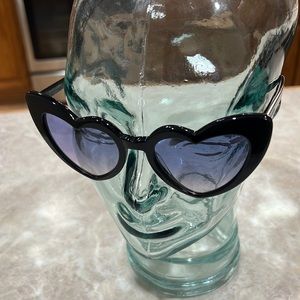 Saint Laurent SL181 009 LouLou Heart Sunglasses